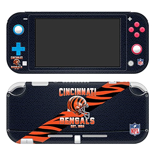 Autocollant de jeu peau vinyle NFL Cincinnati Bengals compatible Nintendo Switch Lite Head Case