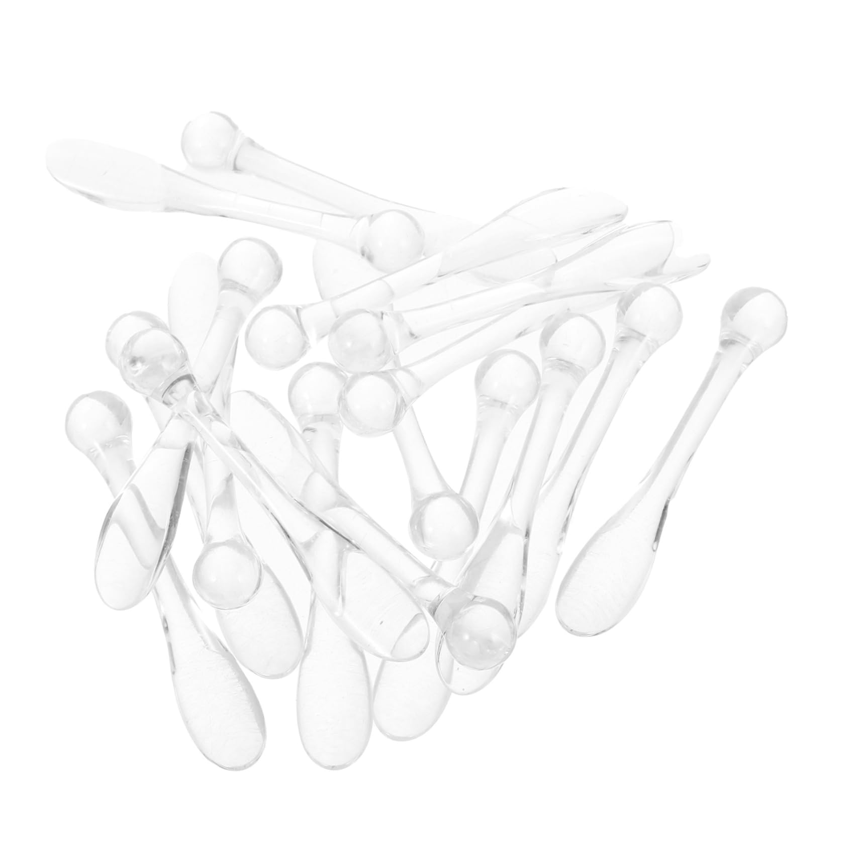 FRCOLOR 150 Piezas Herramientas De Maquillaje Espátula De Maquillaje Reutilizable Cucharas De Maquillaje Espátula De Crema Facial Herramienta De Espátula De Maquillaje El Plastico