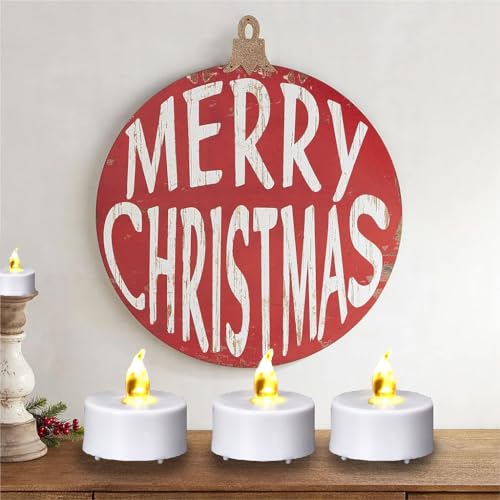 Image of Tea Lights Candles Battery Operated with Remote Control, 24Pcs WarmYellow | Flickering Flameless Candle with Timer, Long Lasting 400+Hours Led Electric Candle for Home Decor, Wedding, Party