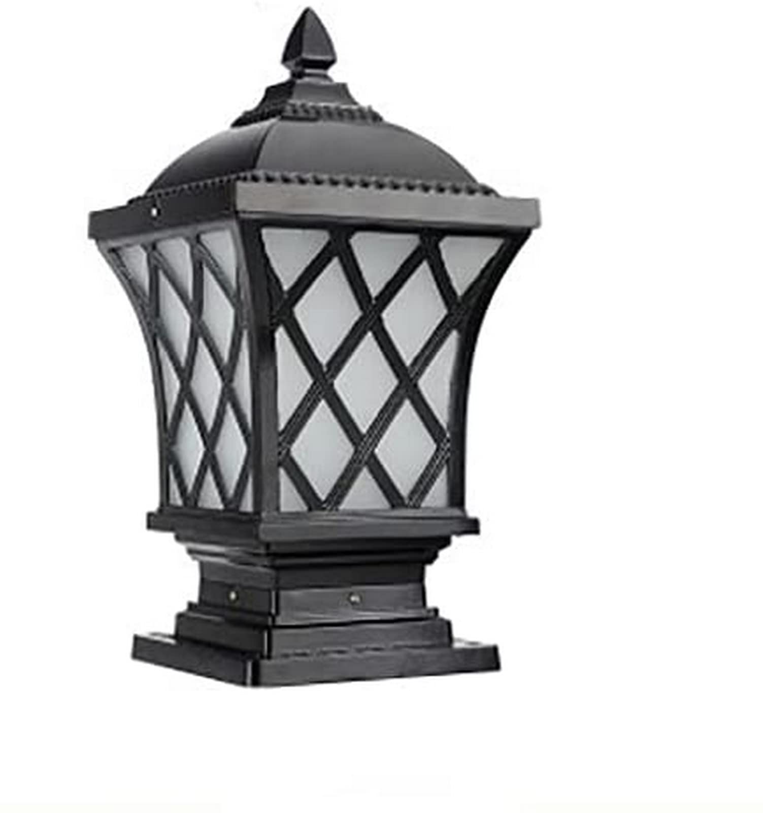 Pillar lamp étanche E27 pour sécuriser et éclairer murets et allées