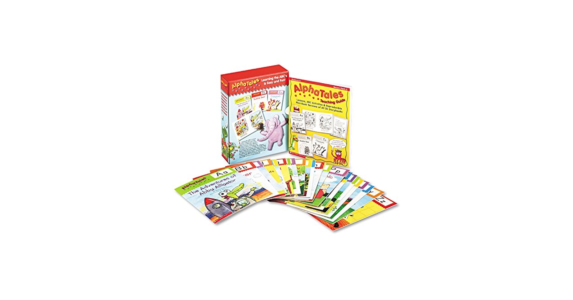 【新品未使用】 AlphaTales アルファベット学習セット AlphaTales: Alphabet Set | Scholastic Education