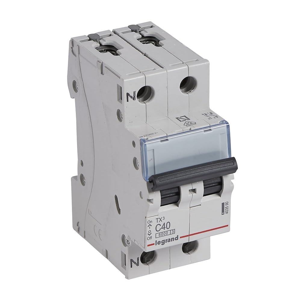 LEGRAND Interruptor magnetotérmico TX3 6kA-C, p+N 40A