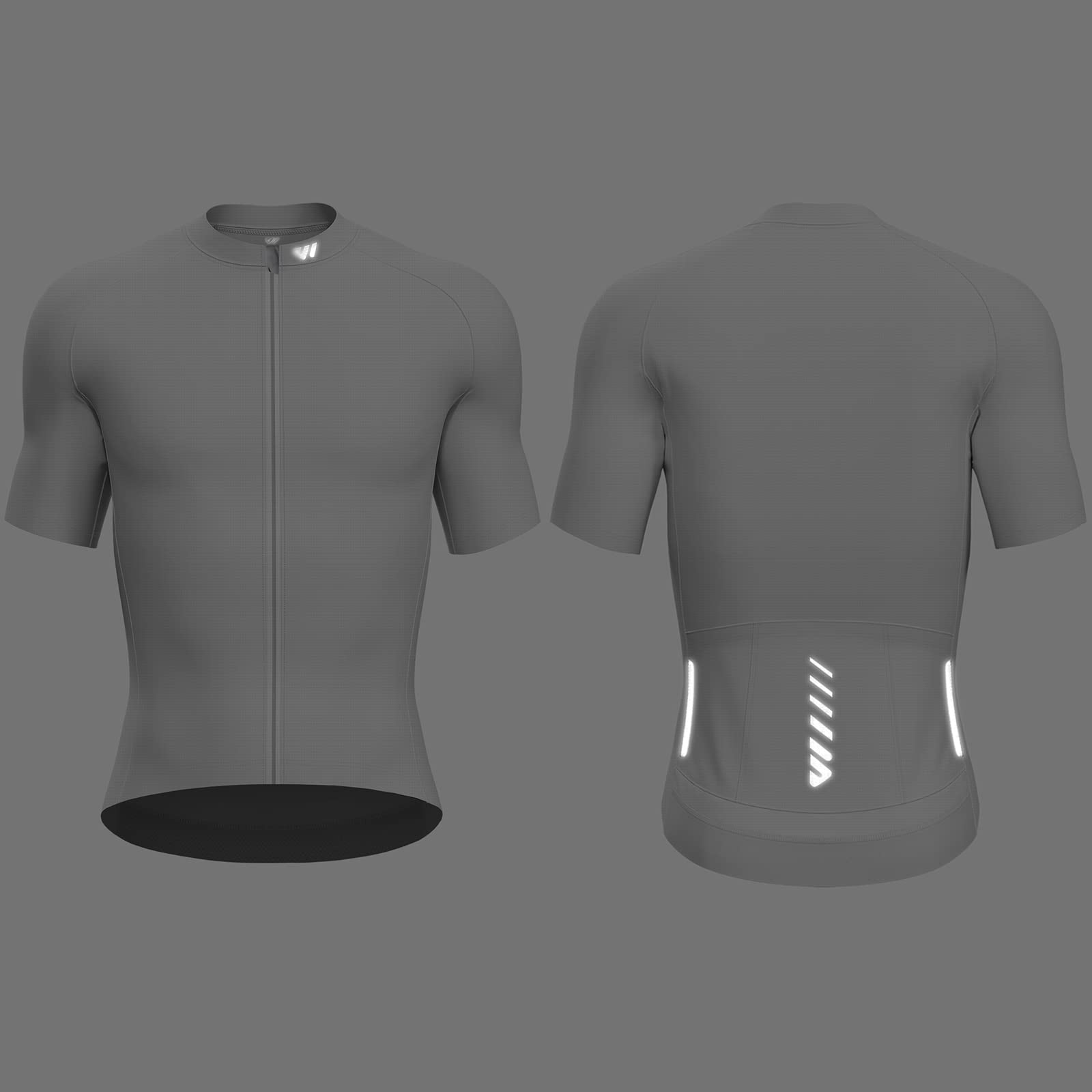 Lo.gas Maglia Ciclismo Uomo Manica Corta Traspirante Asciugatura Rapida Bici Estate