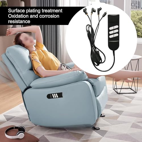 Controladores de elevación ergonómicos con ajuste de altura simple para reclinable múltiple 8