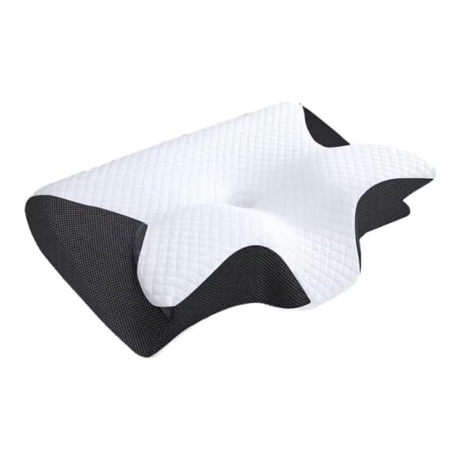 OrthoSleep – Alivio Cervical Almohada Cervical y Cuello 2 en 1, Ergonómica de Espuma de Memoria, con Funda Saca - Pone, Ideal para Dormir de Lado, de Espalda o de Vientre
