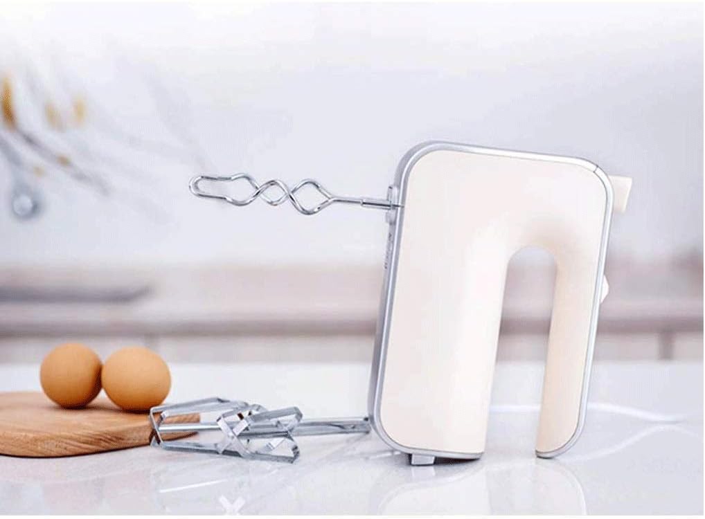 Egg Beater 200W High Power Design, 5 Speeds, Efficient Transmission, ABS + Stainless Steel Design Blender