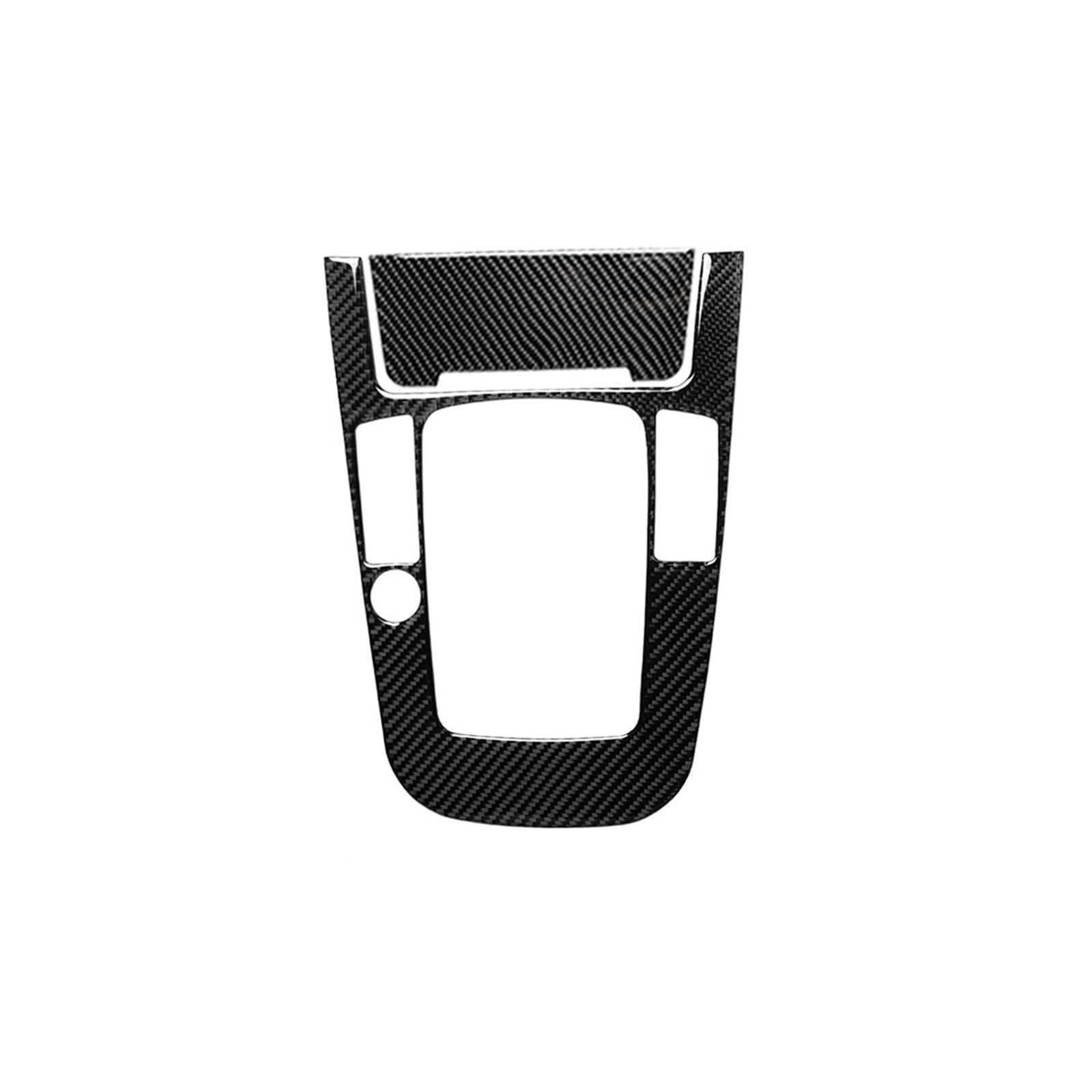 QBKGMEWCA Center Console Navigations Gear Shift Panel Interior Trim Upgrade Compatible for Audi A4 B8 A5 Q5(Type3)