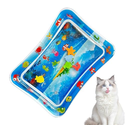 Coussin de lit à eau pour chien et chat idéal pour l'été dans votre salon