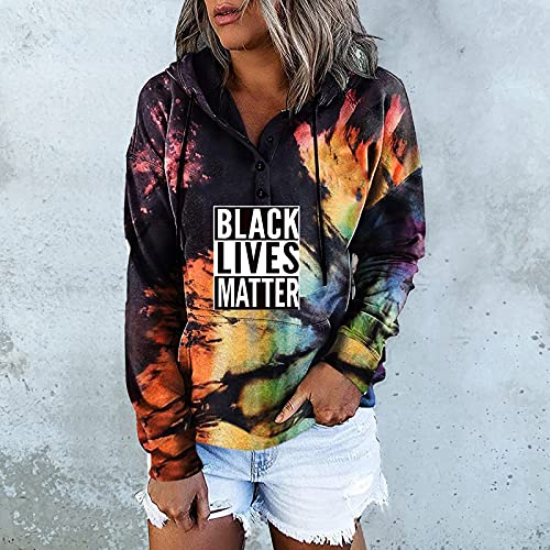 Briskorry Oversized hoodie dames mode Tie Dye capuchontrui brief print tieners meisjes sweatshirt casual pullover stijlvol shirt sweatjack bovenstuk trui - Image 3