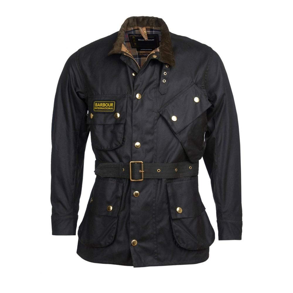 Barbour International Original Wax Jacke, verde, 0 : Amazon