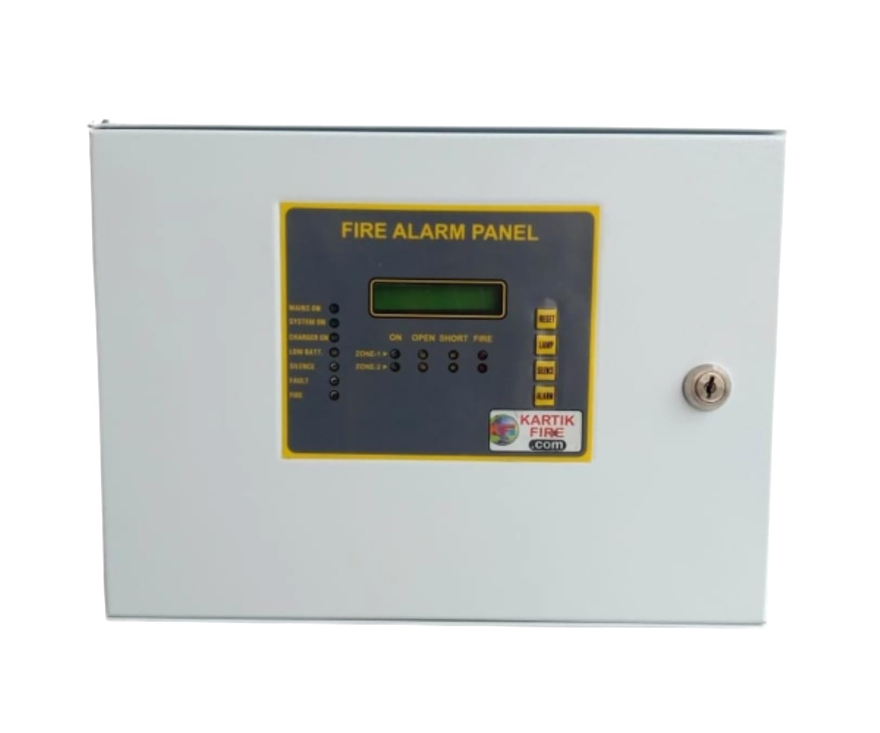 KARTIK PROTECTION Conventional Fire Alarm Panel K-2ZFP | Unique Battery Operated Smoke Detector for Small Areas with Built-in Alarm-image-37