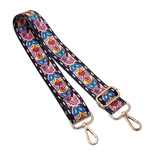 Image of ZOOEASS Wide Shoulder Strap Adjustable Replacement Belt Crossbody Canvas Bag Handbag