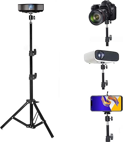 Trípode para proyector con cabezal de bola mejorado, soporte de piso portátil de 18 a 39 pulgadas, soporte de trípode plegable para piso, soporte disponible en Yaxa Costa Rica