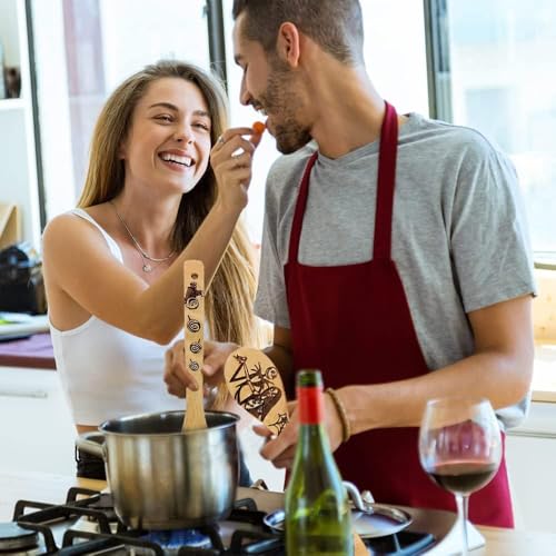 Dacestar Nightmare Geschenke Für Männer Deko Schnitzen Kochlöffel Set 5 – Ansicht 2
