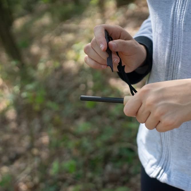 Acciarino Da Sopravvivenza In Magnesio - Con Raschietto, 7cm, Per Accendere Fuochi