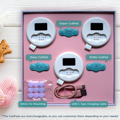 Smart Baby Care Tracker - Newborn Basics (Sleep, Diaper & Bottle): On-The-Spot One-Press Loggers, Reminders, Notifications, Routines, Multiple Caregivers, Pediatrician & Expert Support