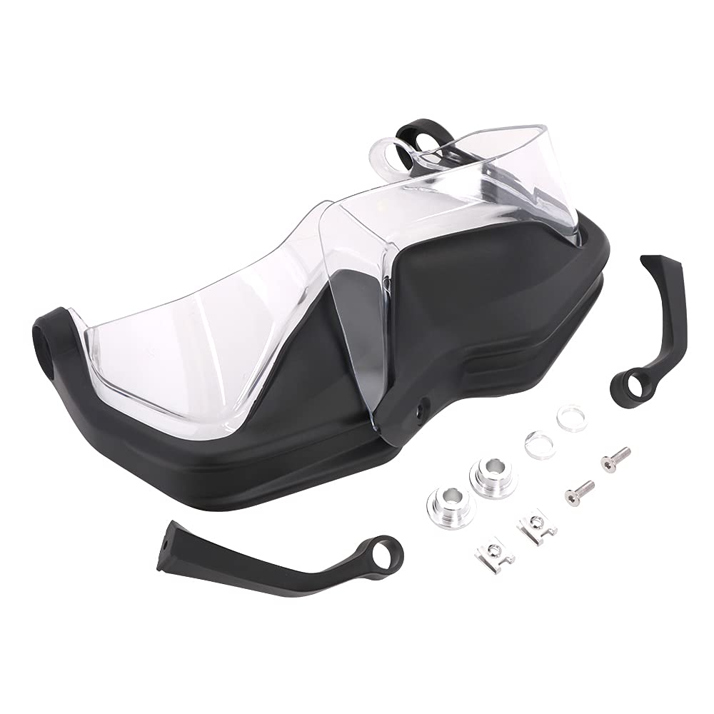 Paramani Moto Paramani Protettori di Plastica ABS per Transalp 750 XL750 Transalp 650 XL650 Trasparente