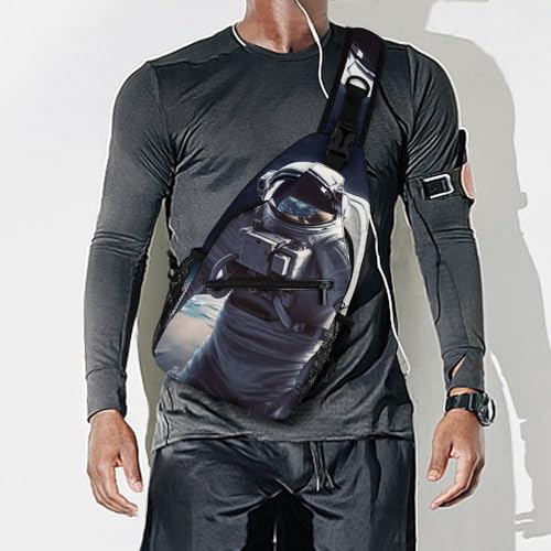 Mochila tipo sling para deporte y viaje unisex miniatura 7