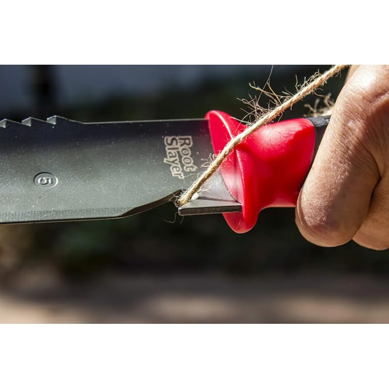 Venteo - Couteau de sol à main + Transplantoir ergonomique - Outils multifonctions pour votre jardin - Jardinage - Coupe