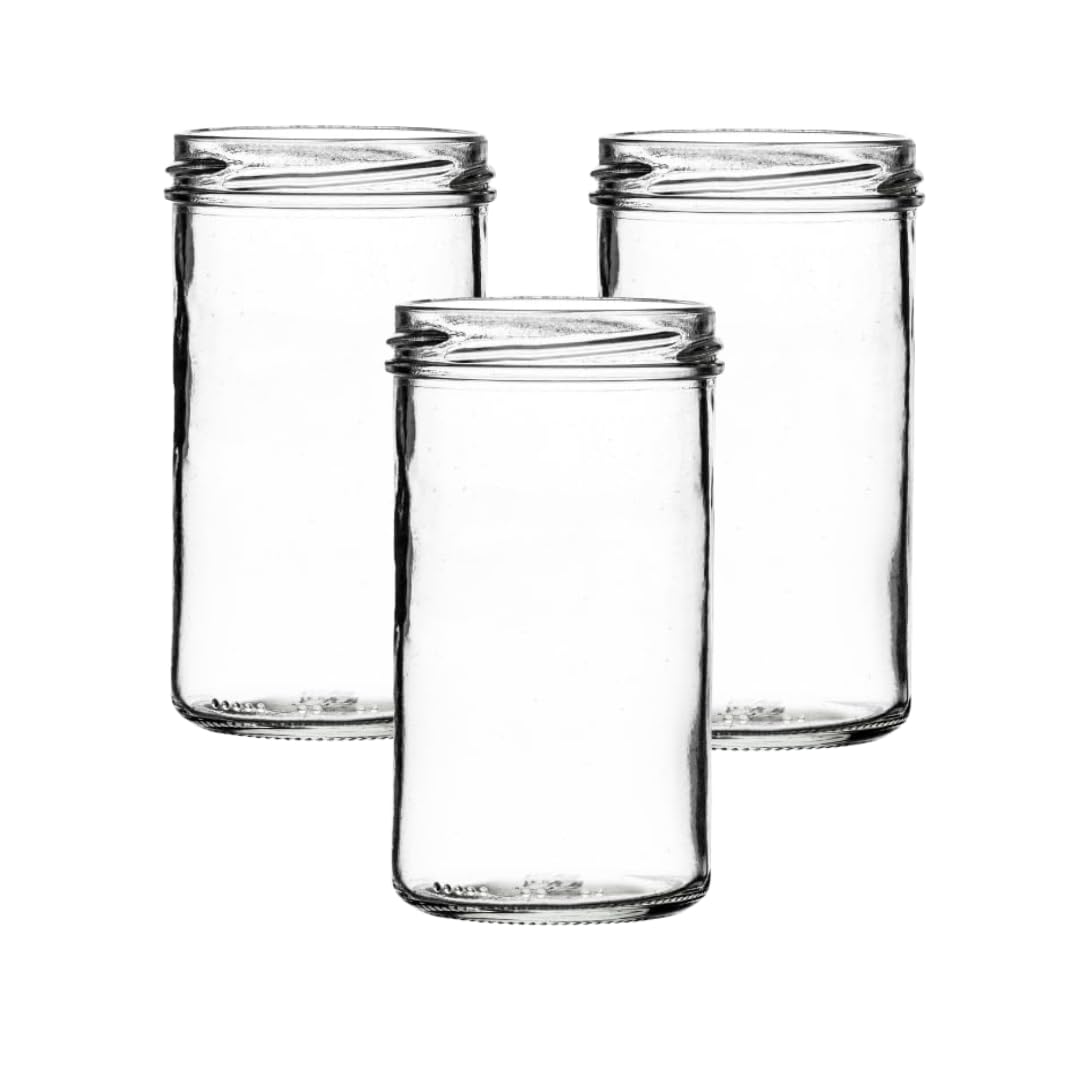 Jars And Bottles Gold Bonta Jar 277Ml With Lid (6)