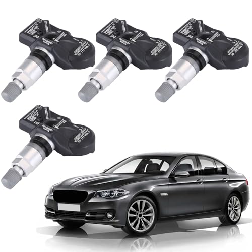 4 sensori di pressione pneumatici 6856227, compatibili con B//M//W 5 Series F10 F11 6 Series F12 7 Series 6790054, sistema di controllo della pressione pneumatici RDKS sensore di pressione pneumatici