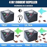 Zoom IMG-1 huajun ultrasuoni per topi repellente Zoom IMG-1 huajun ultrasuoni per topi repellente