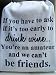 Wine Friend tea towel "If you have to ask if it's too early to drink wine" handmade gift
