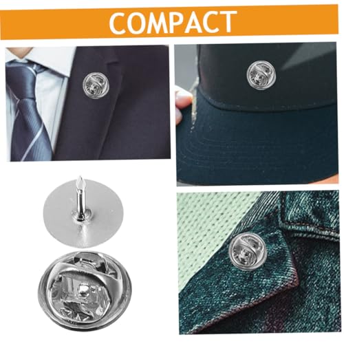 Pin backs de acero inoxidable accesorios de manualidades para joyas DIY 6