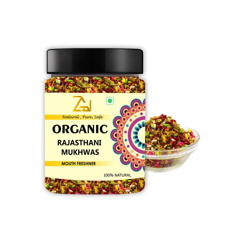GAGZI Natural Rajasthani, Traditional Mouth Freshener Mix - 300 GM