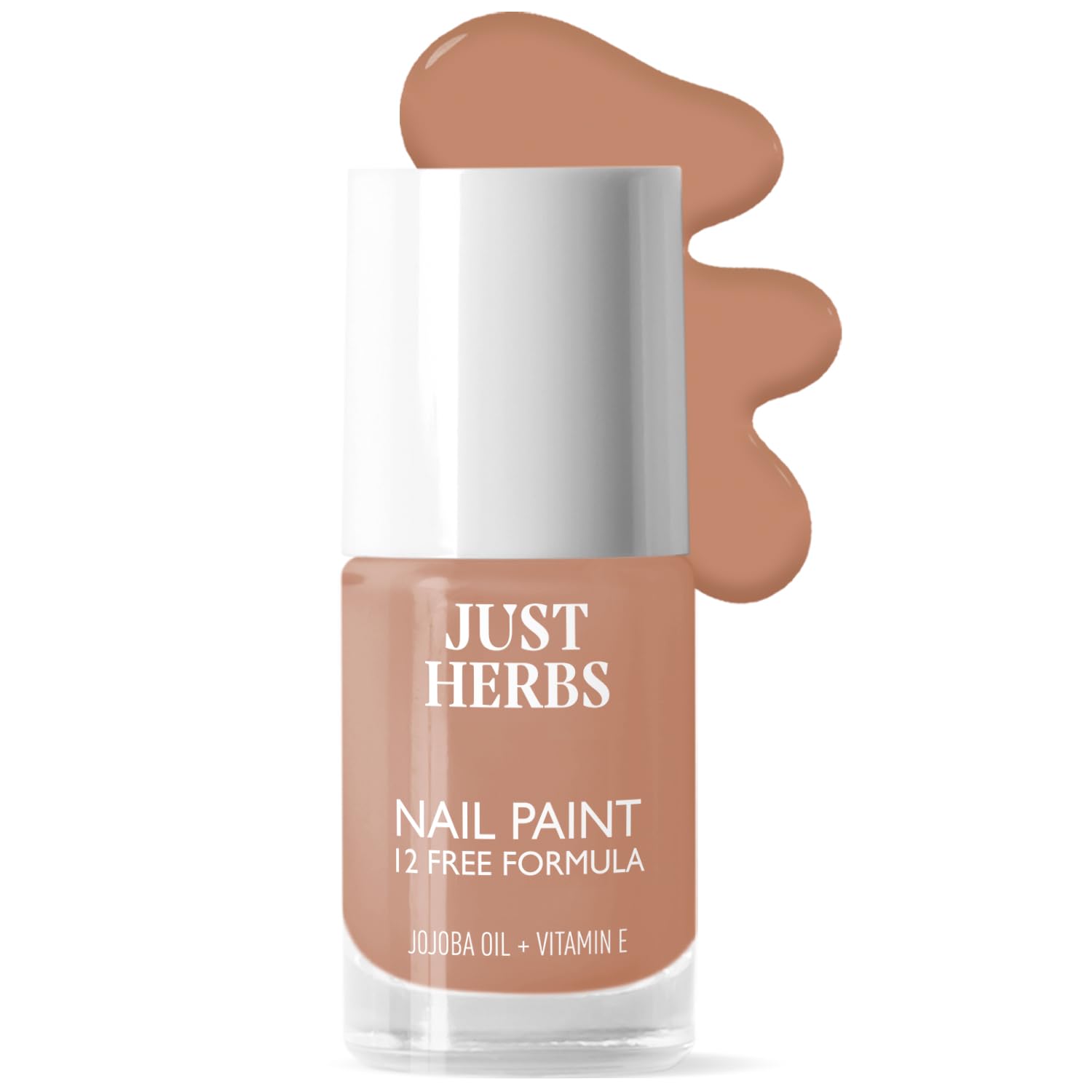 Just Herbs Nail Polish 12 Chemical Free Formula Quick Dry, Glossy Finish and Long Lasting Nail Paints