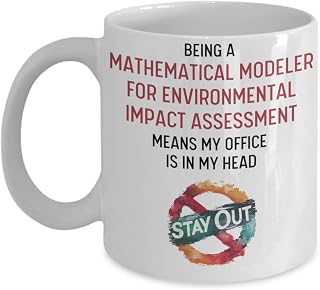 Mathematical Modeler For Environmental Impact Assessment Funny Gift Ideas, Novelty Mug For Him Or Her