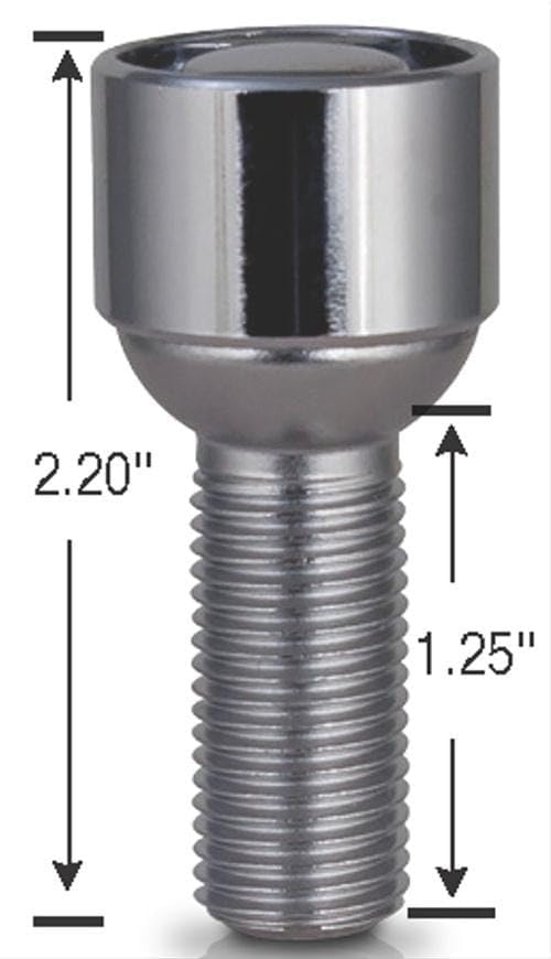 Image of Gorilla Automotive 68020 Gg Bolt Lock Ball 14-1.50 Chr 32Mm