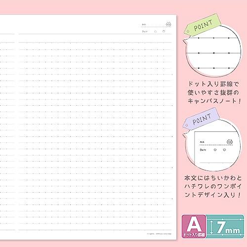 Sun-Star Stationery Chiikawa Notebook Campus Notebook Dot A-Ruled Chiikawa S2691620 by SUN-STAR - Used condition - Image 4