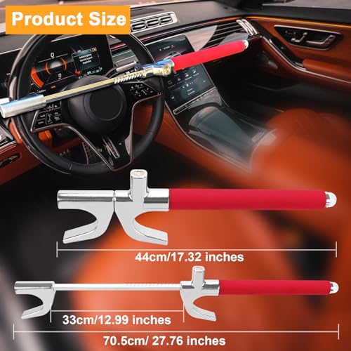 image for Turnart Steering Wheel Lock Universal Car Lock Anti-Theft Device Retra