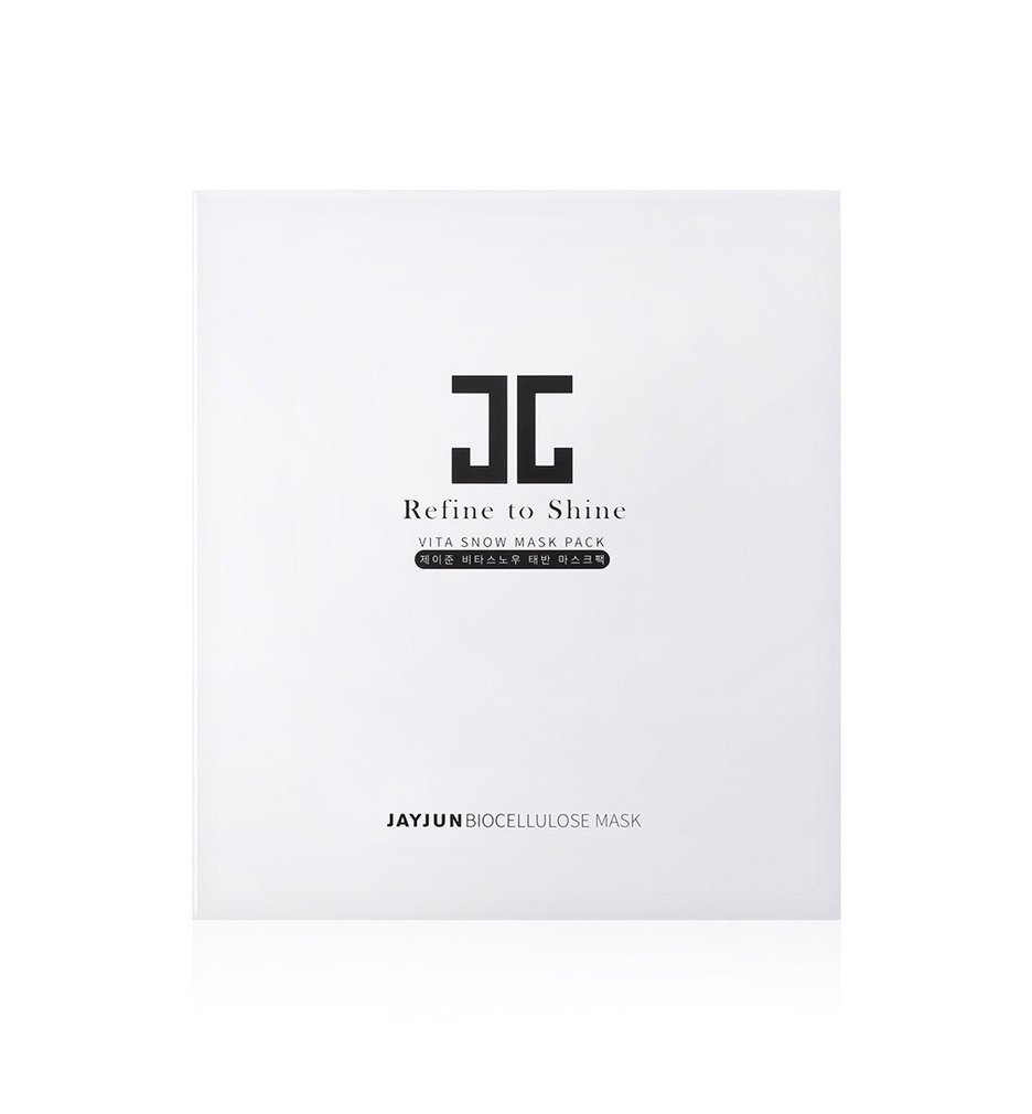 JAYJUN Cosmetics Women's Vita Snow Face Mask, 1 oz (5-Piece)