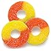 Albanese World's Best Gummi Peach Rings | 8oz of Candy | Gluten Free, Fat Free, Soft and Chewy Gummy | Perfect as a Drink Garnish for Parties, Including in a Dessert Bar, and Crafts with Kids