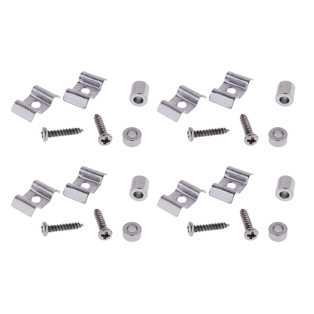 CALANDIS™ 4 Sets Guitar Roller String Tree Guide Retainer for ST SQ Guitars - Silver | Other Guitar Parts | Guitar Parts | Parts & Accessories | Guitars & Basses-image-24