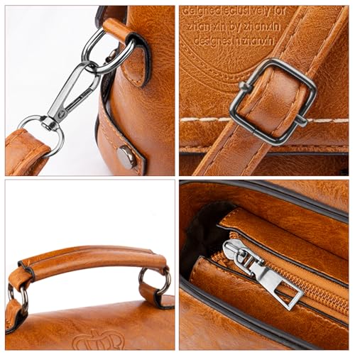 Image of Shoulder Bag for Women, Vegan Leather Classic Crossbody Purses Handbags, Trendy Hobo Bag Tote Purses for Women