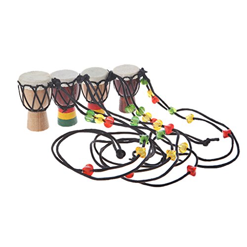 MUGE LEEN Houten Klassieke Jambe Drummer Mini Djembe Percussie Afrikaanse Hand Drum Bongo Gift Djembe 04 # - Image 3