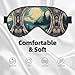 Not All Who Wander are Lost 1 Print Sleep Mask Silk-Like Eye Mask Sleeping Eye Mask for Women Men for Travel Sleep Relaxation