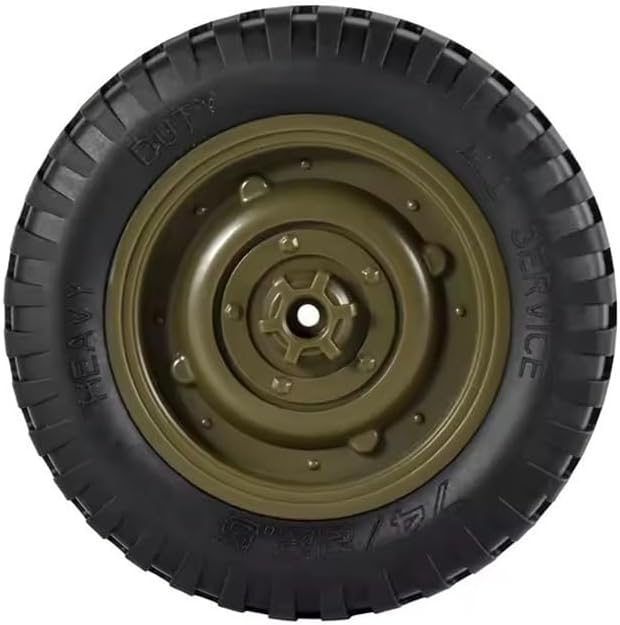 JJRCC8815 4WD RC Car Spare Parts Jeep Tires Servo Receiving Board Winch Gearbox (Yellow 1*Battery)