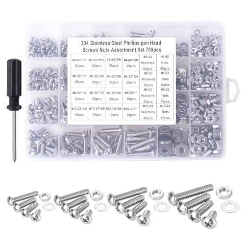 MRELC 700 lW {gƃibg lߍ킹Lbg #4-40#6-32#8-32#10-24 304 XeXX`[AtBbvXȂדlW{gAibgAtbgbV[Zbg [{bNXt