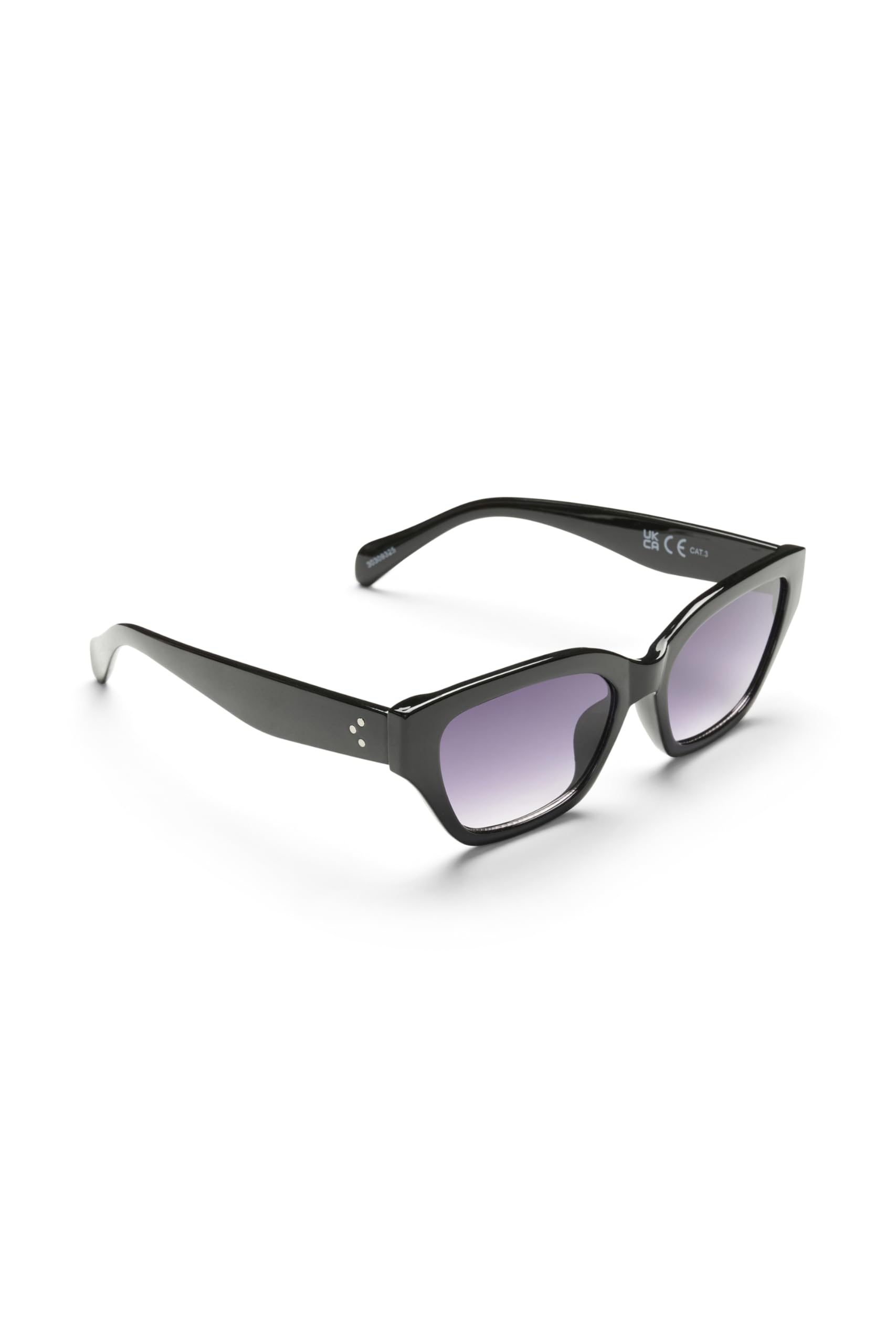Part Two Sonnenbrille NunoPW Part Two Sonnenbrille Damen Schwarz Katzenauge Modische Cateye Brille zum Fahren