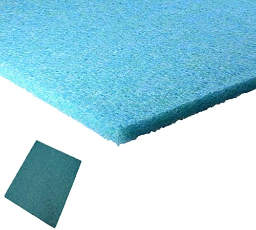 Tapis filtrant japonais 120 x 100 x 3,8 cm et une surface de 300 m²/m3 - Matériau filtrant pour filtre de bassin, filtre à gravité et filtre à...