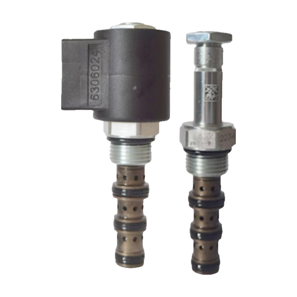 Xeuvymwt One Color 1 Pcs Directional Valve Sv08-41 With Coil Sv08-41-0-N-12Er(Sv08-41-0-N-24Dg)