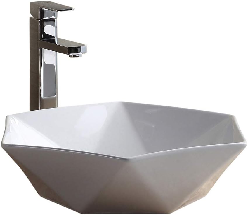 Fine Fixtures Vessel Sink Vitreous China MV1818TE