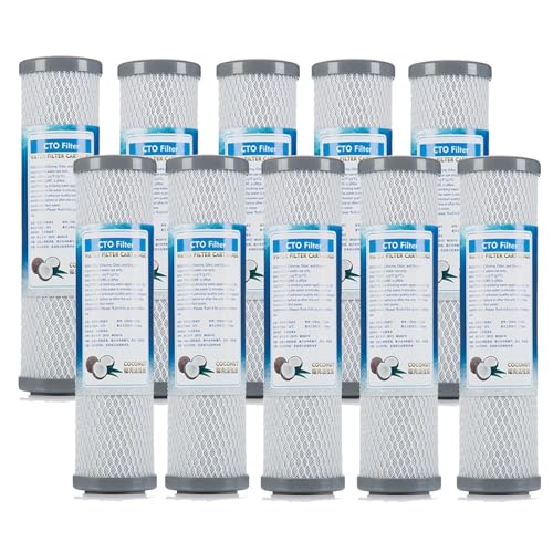 Filtre à eau au charbon actif extrudé haute densité pour filtration domestique pure