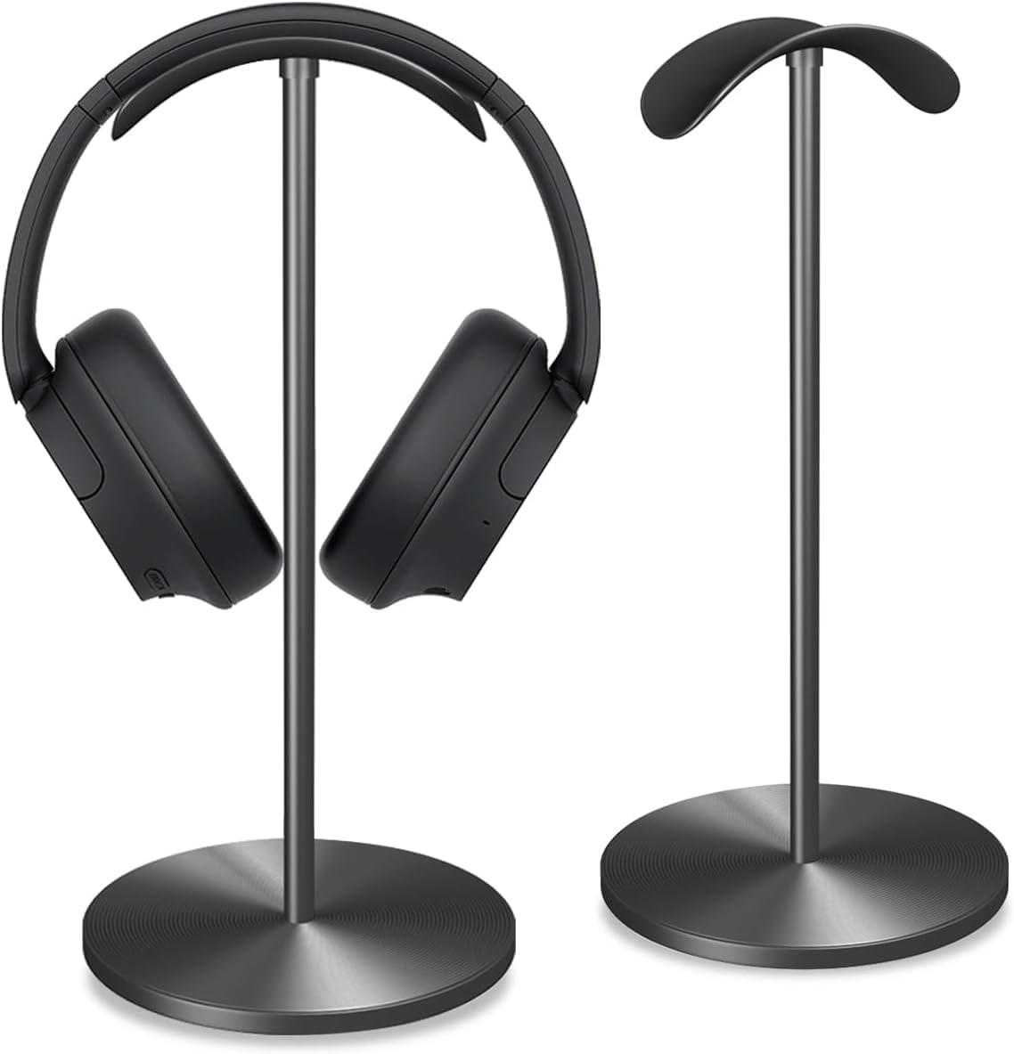 Premium Metal Headphone Stand – Stable, Non-Slip Design