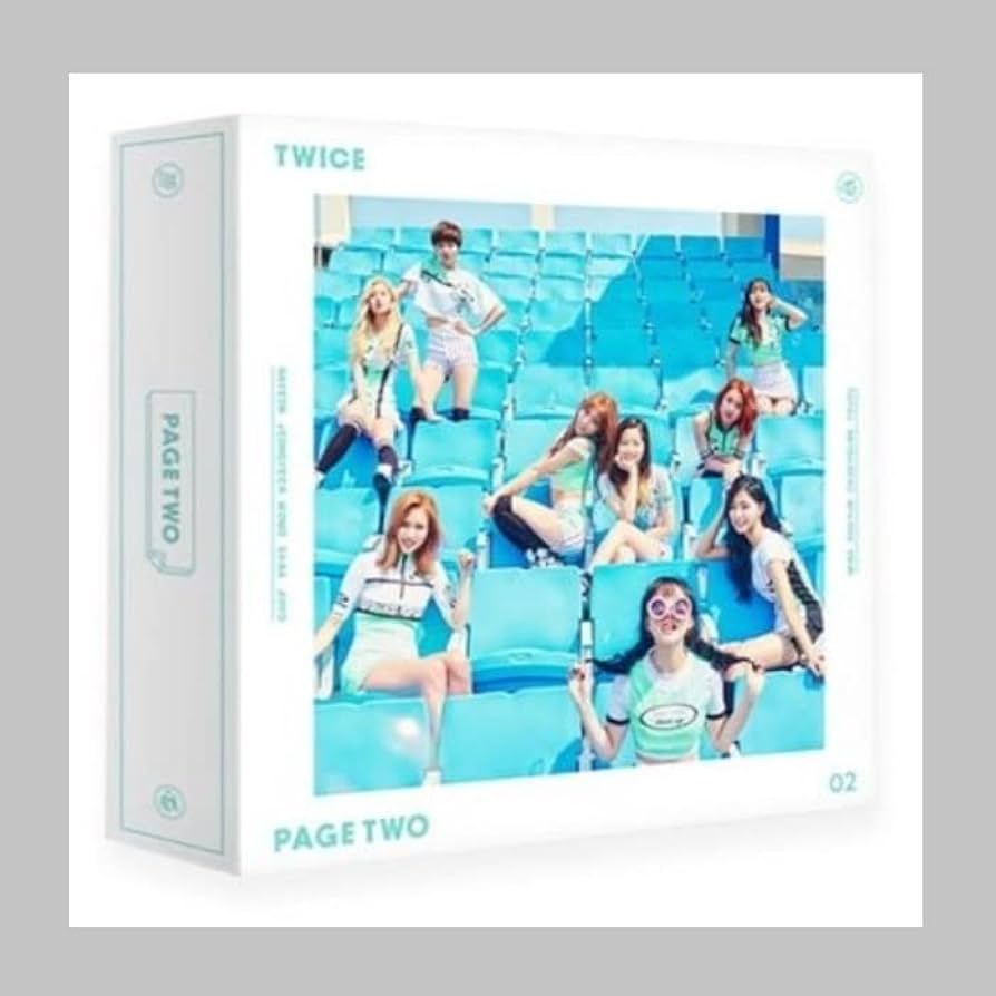 TWICE(PAGE TWO ） TWICE - [PAGE TWO] 2nd Mini Album Mint ver. CD+72p Photo