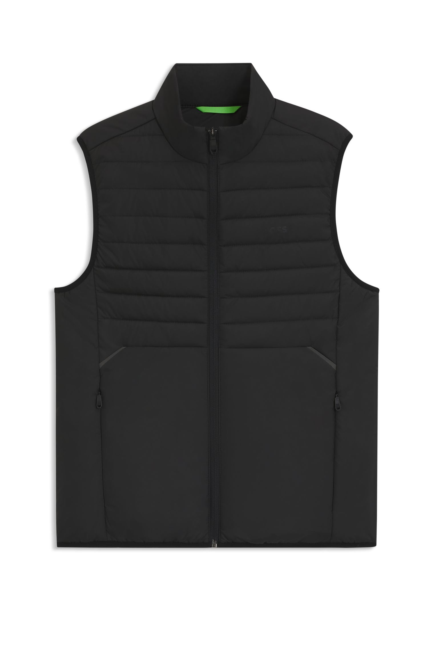 Boss Green Men's Green/Black Boss Urbanex Gilet - 001 - 001 - L